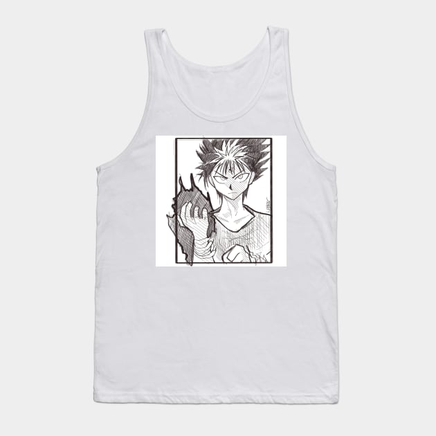 the dragon in dark hiei in spirit detectives Tank Top by jorge_lebeau